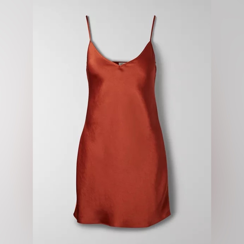 Aritzia Wilfred Only Mini Slip Dress
